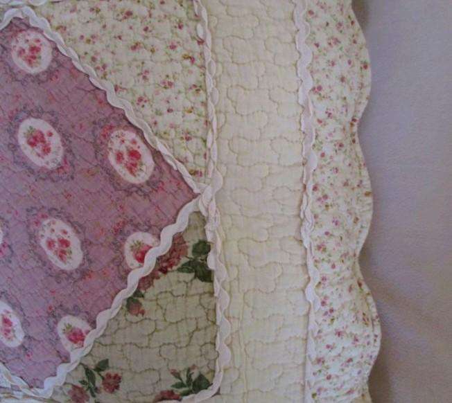A beautiful quilted cushion in great condition