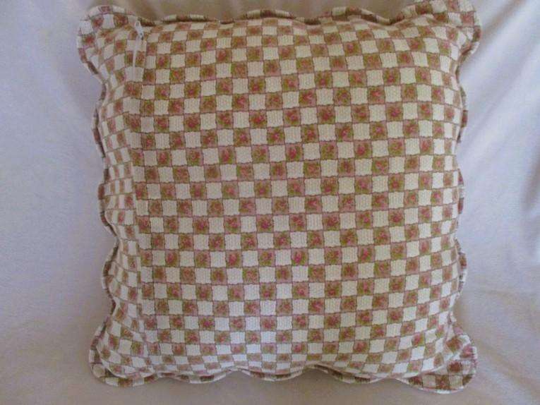 A beautiful quilted cushion in great condition