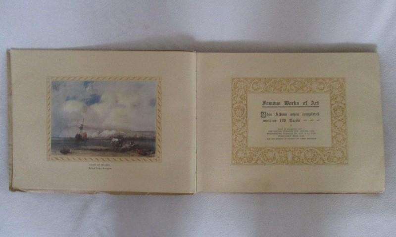Vintage United Tobacco Company - Famous Works of Art - complete with 100 cards