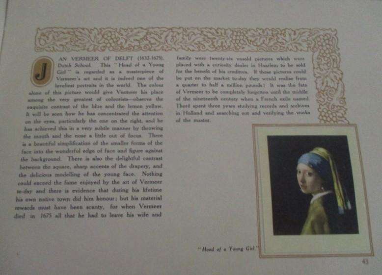 Vintage United Tobacco Company - Famous Works of Art - complete with 100 cards