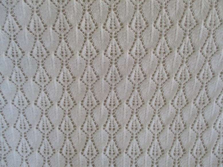 Beautiful hand crocheted wool blanket/throw