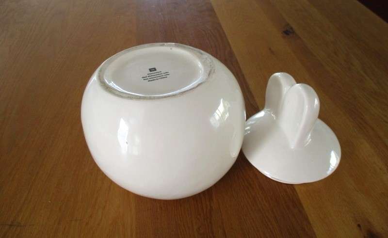 A large, cute Woolworths stoneware Miffy Bunny cookie jar