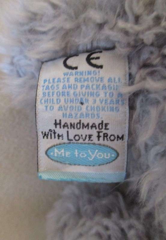 Hand Made with Love - collectable "Me to You" Tatty teddy
