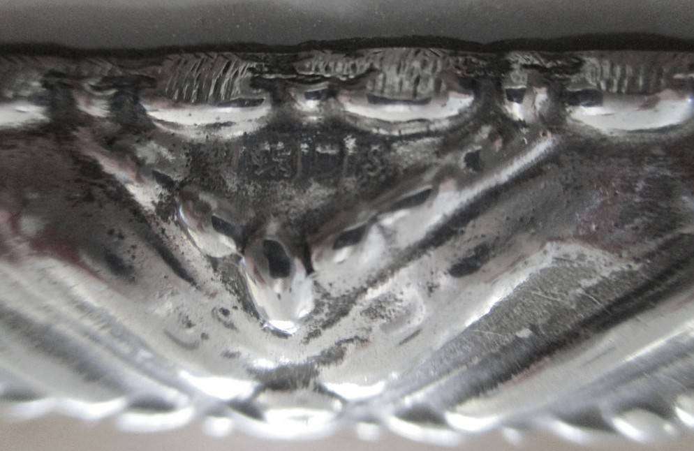 Vintage Birmingham Sterling Silver photo frame with hallmark - 298g (weighing frame only)
