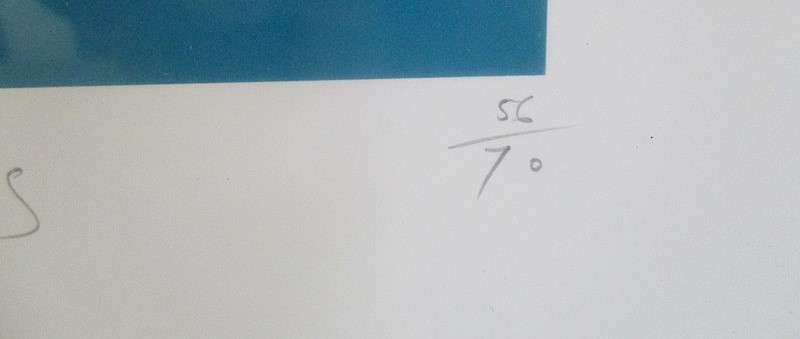 1. Limited edition framed, signed and numbered print (56/70) by  David Kuijers. Value R1500-R2000