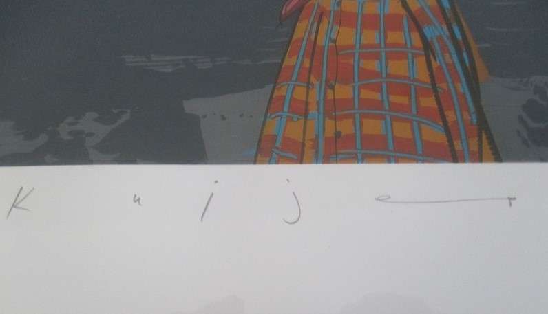 2. Limited edition framed, signed and numbered print (50/70) by  David Kuijers. Value R1500-R2000