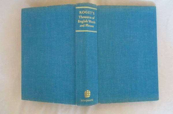 A lovely thick Roget's Thesaurus for crossword lovers