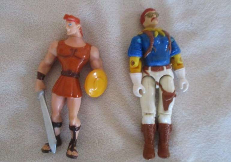 Bargain!!  Batch of ten collectable Action Figures