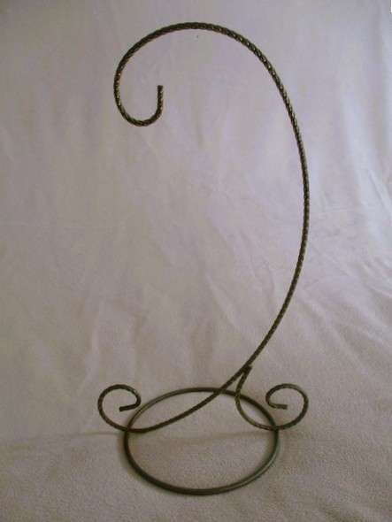 Beautiful cloisonne style bell on stand - very decorative