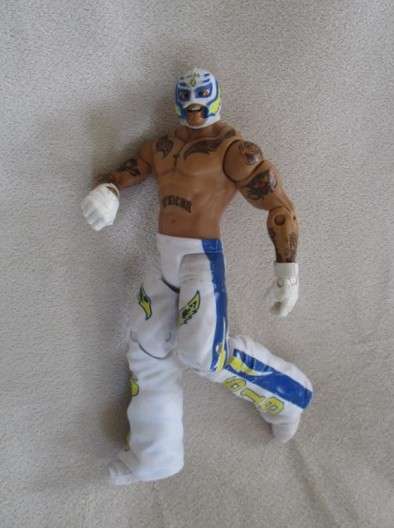 2010 Mattel WWE wrestling articulated Action figure - Rey Mysterio (The Mexican)