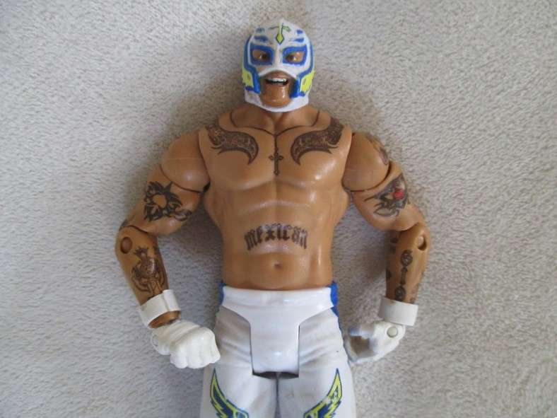 2010 Mattel WWE wrestling articulated Action figure - Rey Mysterio (The Mexican)