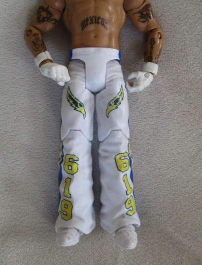 2010 Mattel WWE wrestling articulated Action figure - Rey Mysterio (The Mexican)
