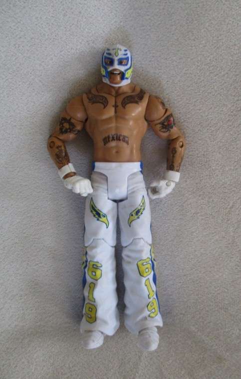 2010 Mattel WWE wrestling articulated Action figure - Rey Mysterio (The Mexican)