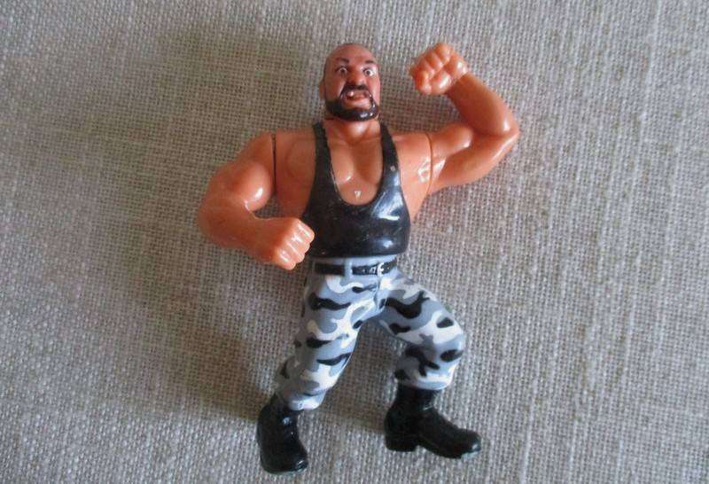 Vintage 1991 Hasbro WWF figure - Bushwacker Luke