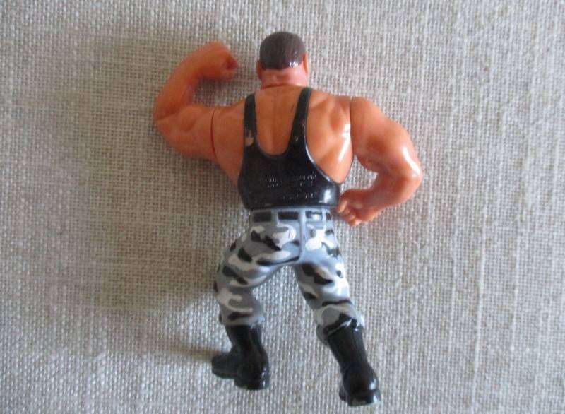 Vintage 1991 Hasbro WWF figure - Bushwacker Luke