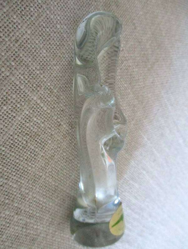 Small Ngwenya glass vase with interesting design