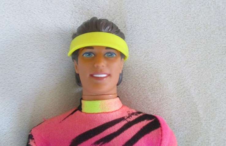 Barbie's boyfriend - 1990's Mattel articulated Ken doll in original outfit - Hot Skating Ken?