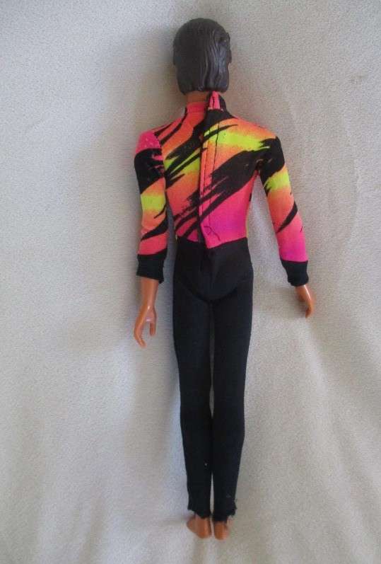 Barbie's boyfriend - 1990's Mattel articulated Ken doll in original outfit - Hot Skating Ken?