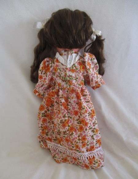 A cute pert-faced vintage doll