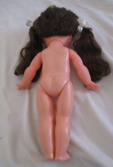 A cute pert-faced vintage doll