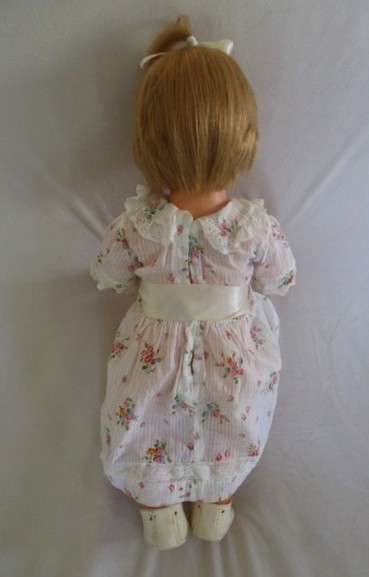 And then this very large 56cm tall vintage 1960's darling girl with her then "modern" hairstyle