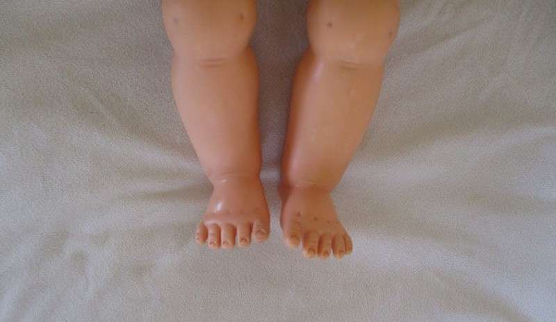 And then this very large 56cm tall vintage 1960's darling girl with her then "modern" hairstyle