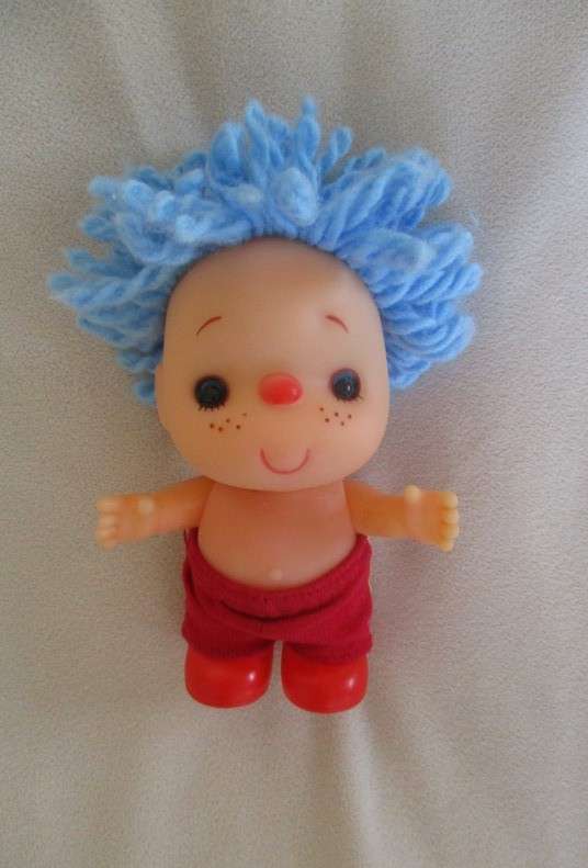 Two cute small collectable vintage 1980's Ice Cream dolls