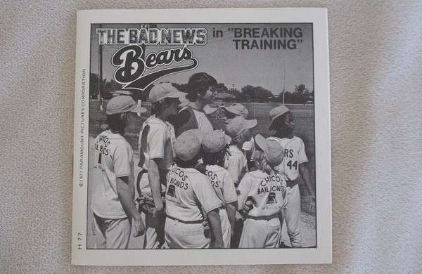 Three vintage 1977 View-Master reels plus read-along story booklet - The Bad News Bears