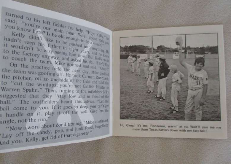 Three vintage 1977 View-Master reels plus read-along story booklet - The Bad News Bears