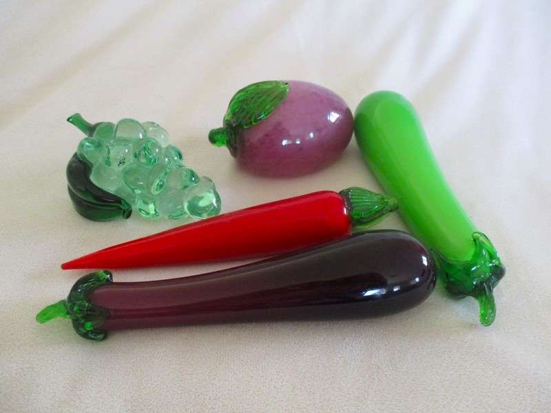 Five beautiful Art glass/Murano pieces for one price