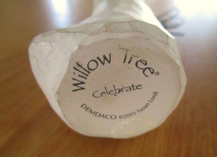 Genuine, collectable Susan Lordi Willow Tree  - "Celebrate" - 2003