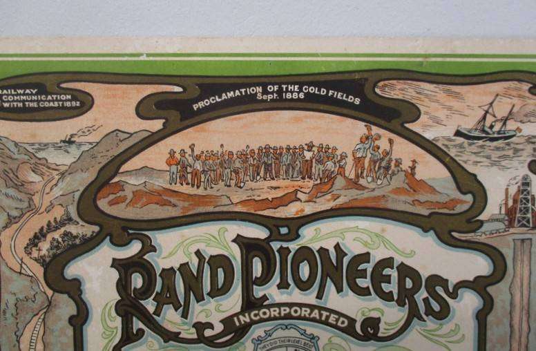 Ultra rare historical document - A Rand Pioneer's certificate