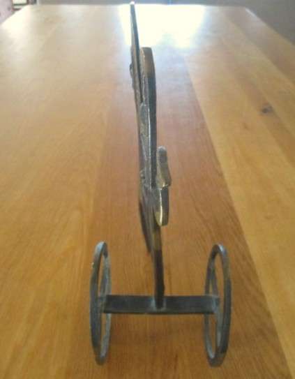 For Charlbenade 2 only - Large vintage Bronze Etruscan statue - Frederic Weinberg MCM style