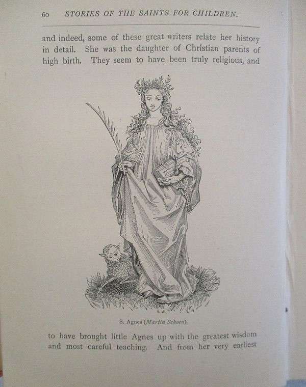 1901 - Stories of the Saints for Children by Mrs Molesworth - 124 years old