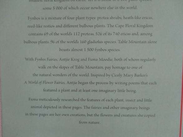 Antjie Krog and Fiona Moodie - Fynbos Fairies