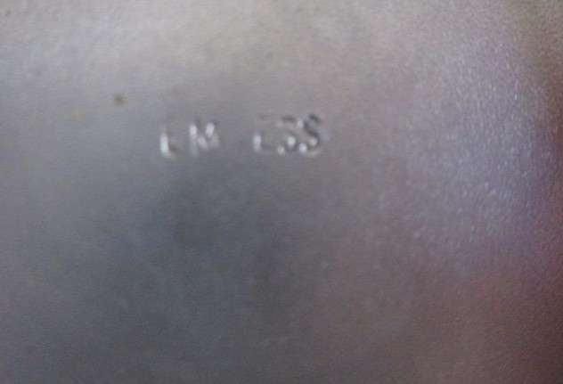 Unusual antique JC & CO silver plated goblet with crossed rifles plus vintage silver plated tankard