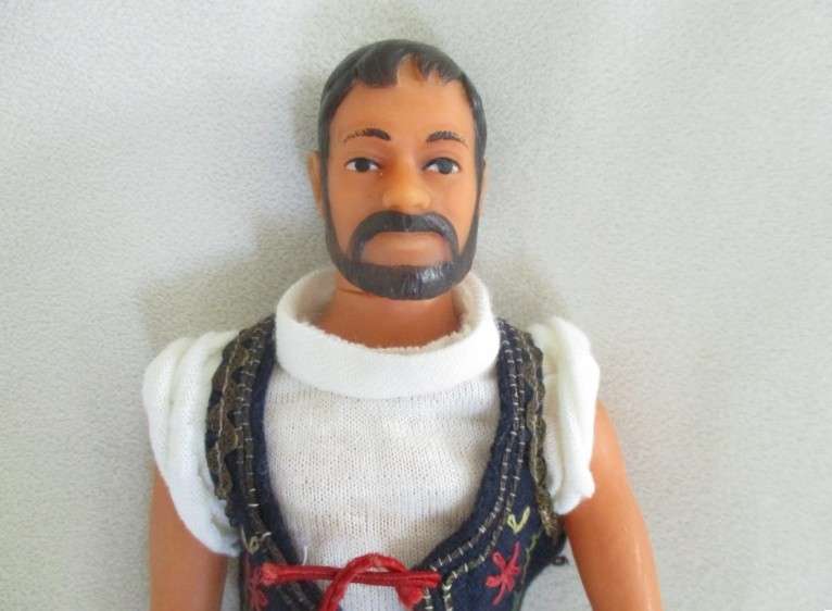 Collectable vintage 1960's  Action/Ken clone Gypsy doll made in Hong Kong