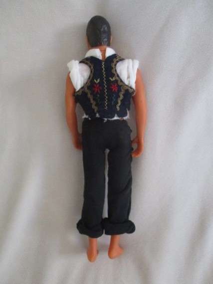 Collectable vintage 1960's  Action/Ken clone Gypsy doll made in Hong Kong