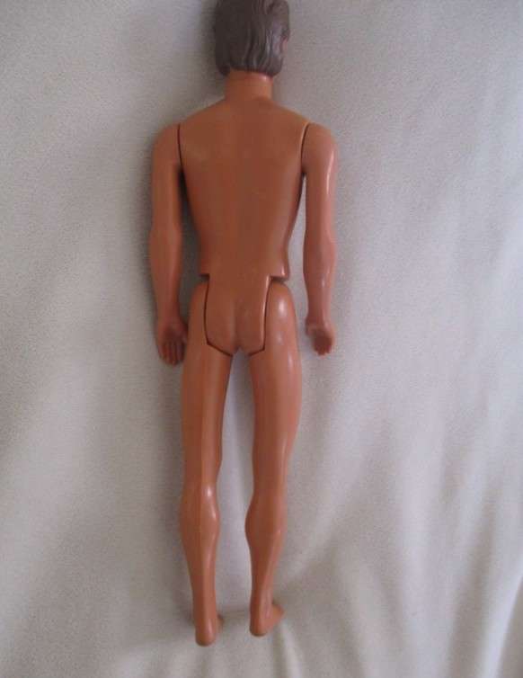 Barbie's boyfriend -  Mattel Ken doll with light brown hair - ready for the beach!
