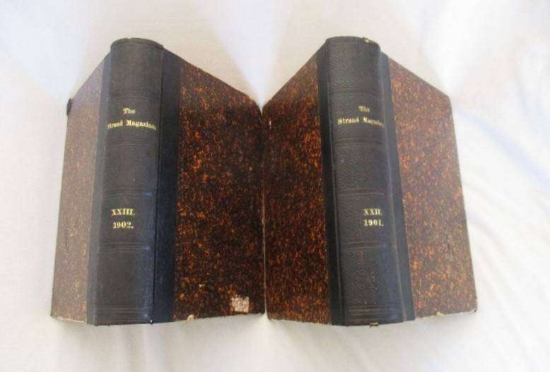 RARE!! VERY FIRST publication of Sherlock Holmes Hound of the Baskervilles (vol 22 & 23 Strand Mag.)