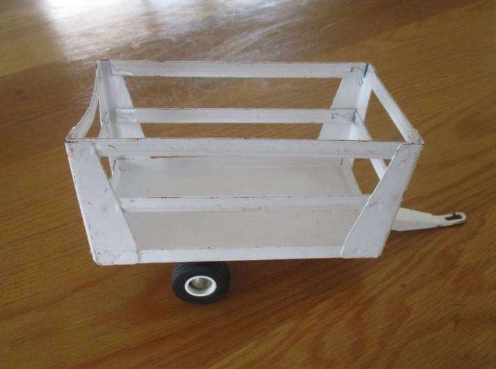 Vintage two wheeled Strike trailer