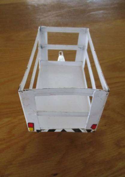 Vintage two wheeled Strike trailer