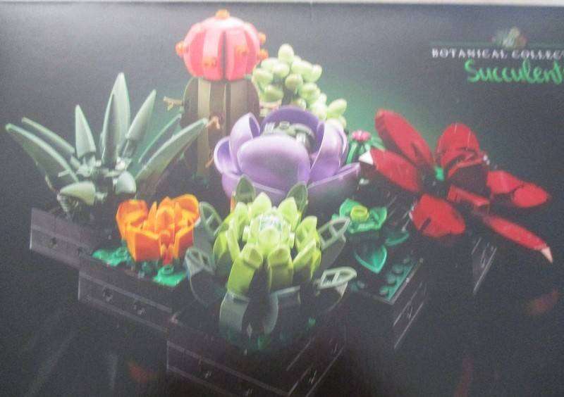 Lego Botanical Collection - succulents - complete in box. Decor set no 10309