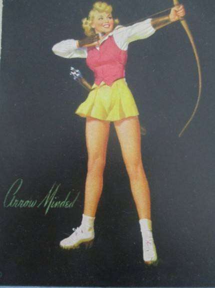 So cool! Twenty vintage 1947,1948 and 1950 Pin-up Girl advertising calendar cards