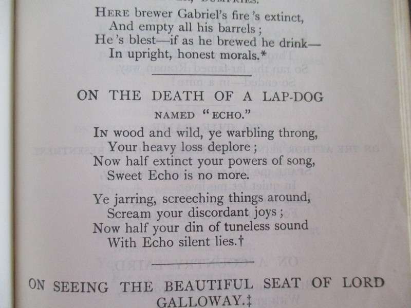 So special! The Complete Poetical Works of Robert Burns