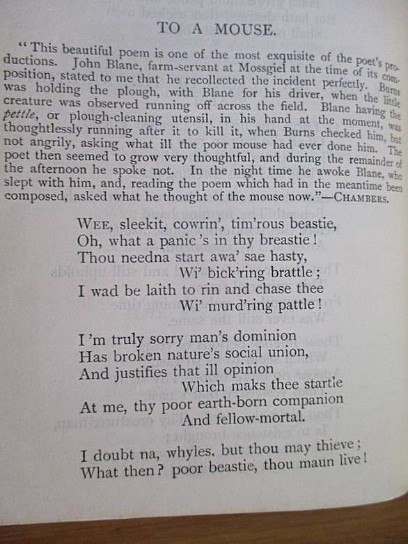 So special! The Complete Poetical Works of Robert Burns