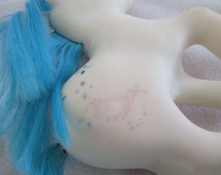 Three G1 Hasbro My Little Ponies - much loved