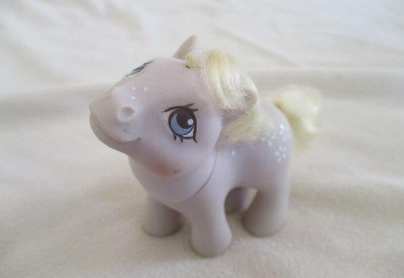 Three G1 Hasbro My Little Ponies - much loved