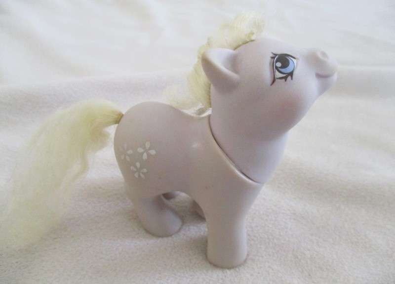 Three G1 Hasbro My Little Ponies - much loved