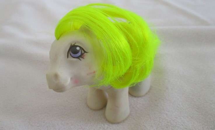 Three G1 Hasbro My Little Ponies - much loved